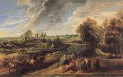Peter Paul Rubens Return of the Peasants from the Fields Spain oil painting artist